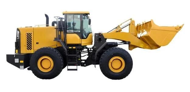Raygoo Hot Sales L968f 6t Large Energy-Saving Wheel Loader with 3.5m3 Bucket for Mining