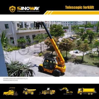 Good Condition Telescopic Material Handler with Fork and Bucket
