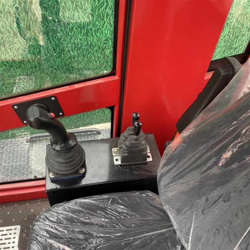 China Factory Wholesale 0.6/0.8/1/1.2/1.5/2 Ton Telescopic Loader Raised Arm Wheel Loader Small Wheel Forklift Site/Farm/Garden CE Certification Euro 5 Engine