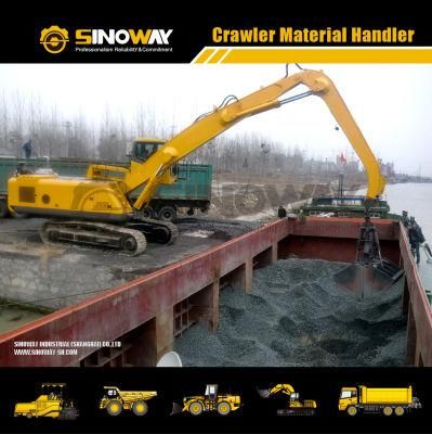 Grabbing Crane Machine Hydraulic 42ton Material Handler for Sale