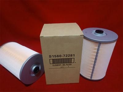 High Efficiency Oil Filter S1560-72281 for Hino Engine Filter Element