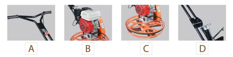 ODM/OEM Concrete Machinery Gasoline Engine Power Trowel Manufacturer