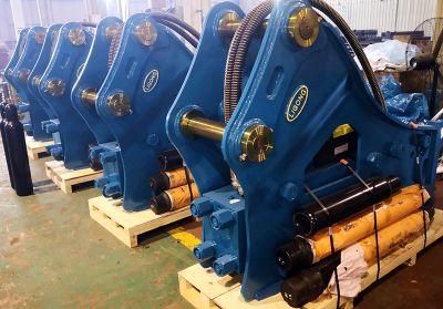 Side Top Box Type Breaker Backhoe Hammer Hydraulic Rock Breaker for 15 Ton 18 Ton 20 Ton Excavator/Digger