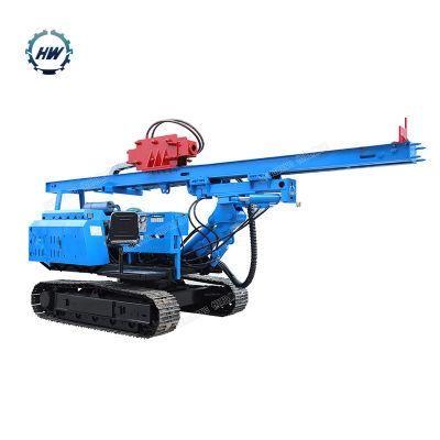 360 Degree Rotary Photovoltaic PV Solar Pile Ramming Machine