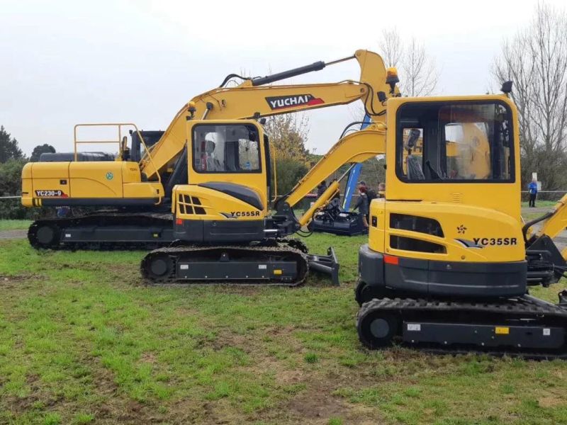 7.8 Tons Yc80-9 Steel Tracks Small Excavator with Yanmar Engine