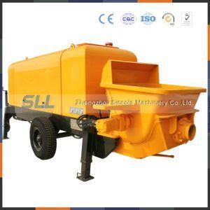 Electric / Diesel Trailer Cement Concrete Pump Truck