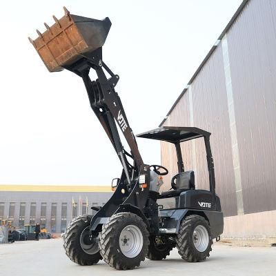 Euro5/EPA4 Emission 0.8/1.0/1.5/1.6/2.0ton Wheel Loader, Mini Loader, Front Loader