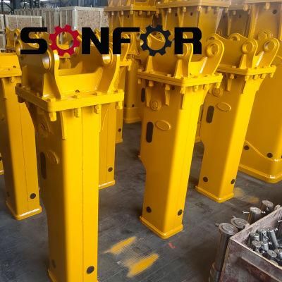 Silence Breaker Hydraulic Breakers with Two Chisel for PC100 PC150 Excavator