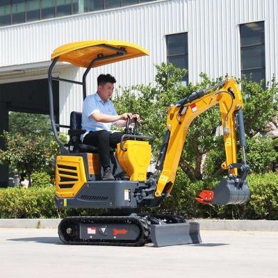 New Products for Sale Chinese Excavator Mini Digger Farm Agricultural Small Mini Excavator