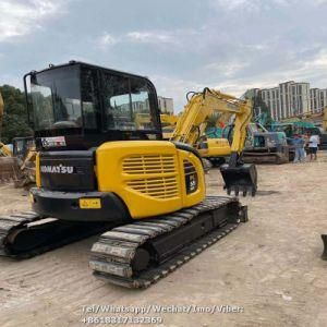 Used Komatsu PC35mr PC55mr-3 PC60 3 Ton 5 Ton 6 Ton Crawler Excavator