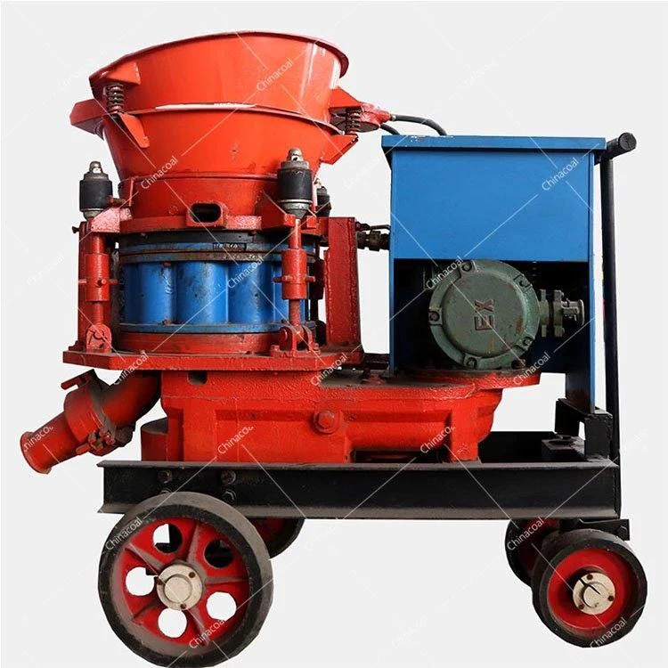 Small Size Concrete Portable Mobile Shotcrete Machine Dry Mix Shotcrete Machine