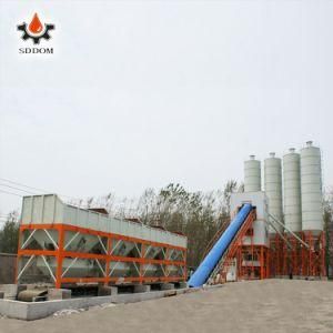 Hzs35 35cbm/H Stationary Concrete Mixing Plant with Belt Conveyor