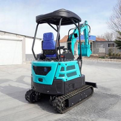 Hydraulic 1.2 Tonne Excavators Mini Crawler Machine for Sale