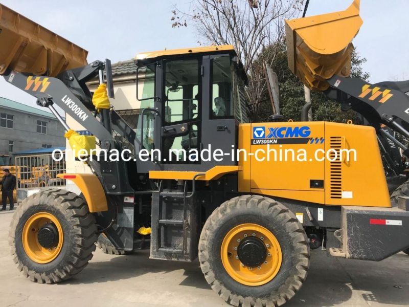 Oriemac Hot 3ton 1.7cbm Bucket Lw300kn 3t 5t Wheel Loader Payloader Front End Loader