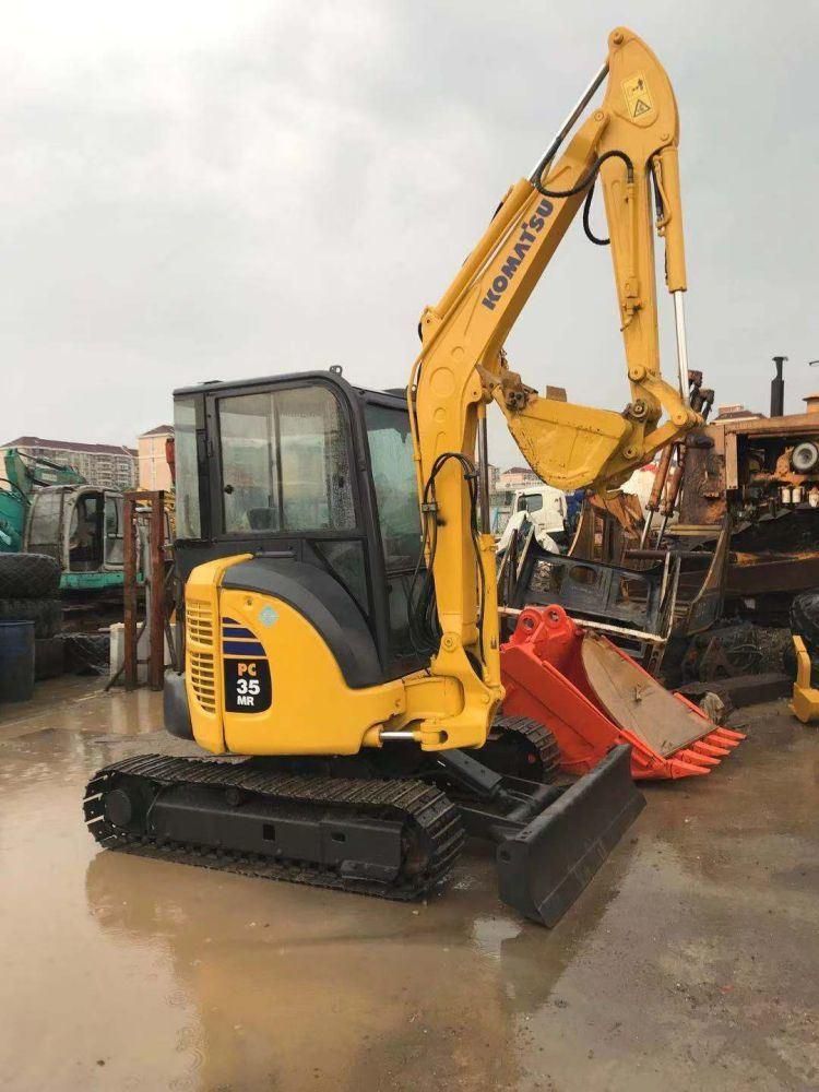 3 Ton Crawler Track Japan Excavators PC35 Used PC55 PC60 PC75 Excavadora Usada Excavatrice Pelle Producto Used Mini Small Excavator Sale Price Machinery