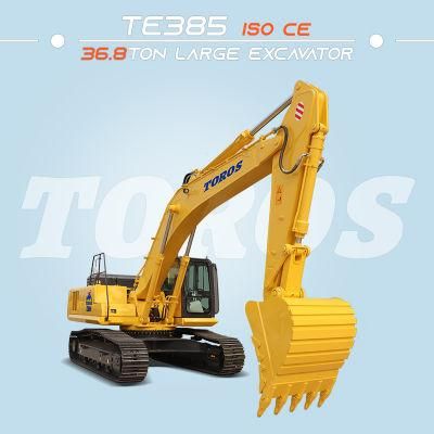 CE EPA China Construction Machinery Toros Te385 CE ISO Hydraulic Crawler Excavators for Sale with Yanmar Engine
