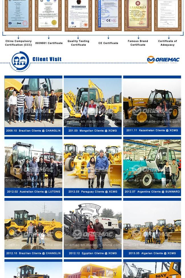 Xcmc Road Construction Equipment Hot Sale Motor Grader Gr100 for Sale