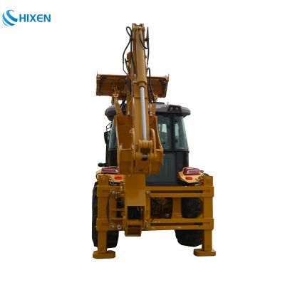 Earth-Moving Machinery 4X4 Backhoe Loader