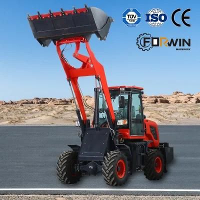 Earth-Moving Construction Fw912A 1.2ton Wheel Loader Front End Loader Shovel Loader for Sale with CE