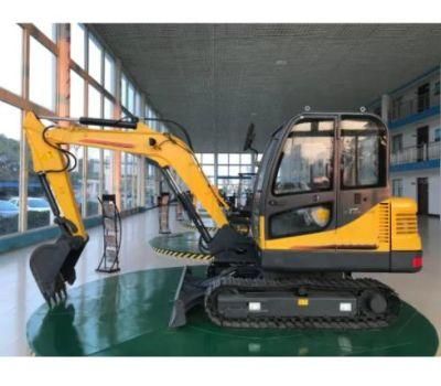 China Manufacturer Hq45-8b 4.5ton Mini Excavators for Hot Sale with CE Certificate