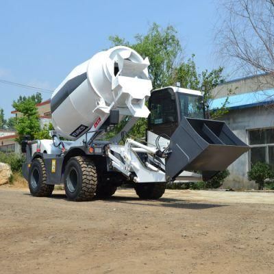 2 Cbm 3.5m3 Self Loading Concrete Mixer Truck for Sale