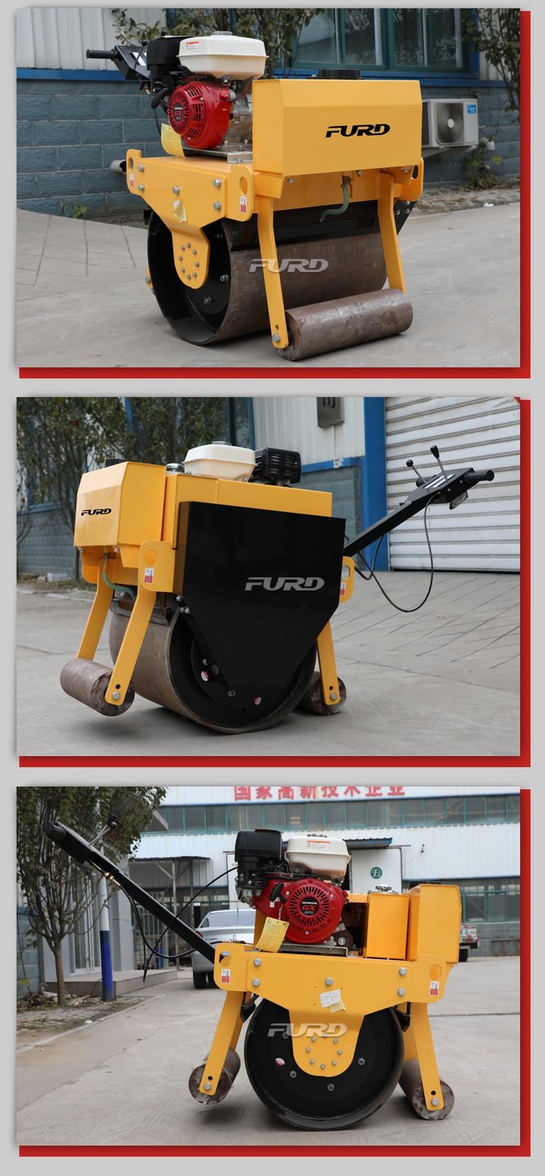 Manual Vibrating Road Roller Soil Compactor Mini Asphalt Roller for Sale UAE