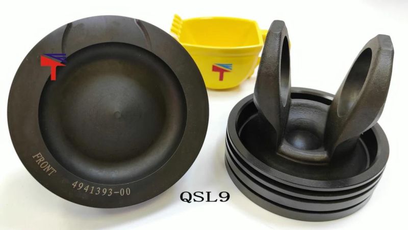High-Performance Diesel Engine Engineering Machinery Parts Piston 4941393 3966721 for Engine Parts Qsl9 L375 Generator Set