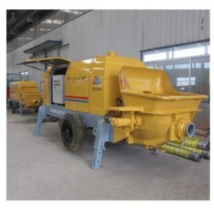 Electric Driven Trailer Mounted Concrete Pump Hbts60-13-90