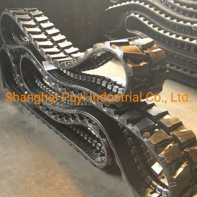 Rubber Crawler for Ko Excavator PC20.8 Size 300X55X78