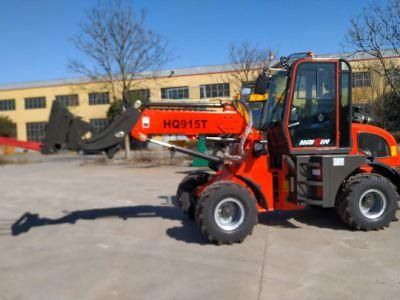 Haiqin Brand (HQ915T) with CE Certificate Tl1500 Small Telescopic Loader