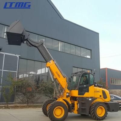 Ltmg Small Wheel Loader 1.5 Ton 2ton 3 Ton Bucket Front End Telehandler Wheel Loader Small Telescopic Loader for Sale