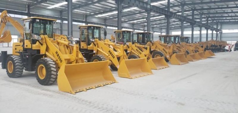 China Made Big Brand Hixen Mini Backhoe Loader for Sale