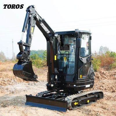 1 Ton 3.5 Ton Hydraulic Mini Pelle Price New Mini Excavator 2 Ton Machine Miniexcavadora with Garden