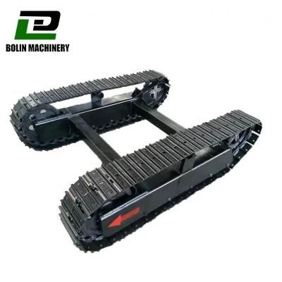 Crawler Undercarriage Track Chain with Track Shoe 8ton 10ton 20ton 40ton Factory Supplying with High Quality