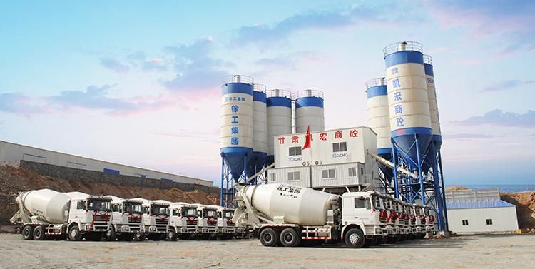 XCMG Hzs180 Project Concrete Batching Plant 180m3 Stationary Concrete Batching Plant Price