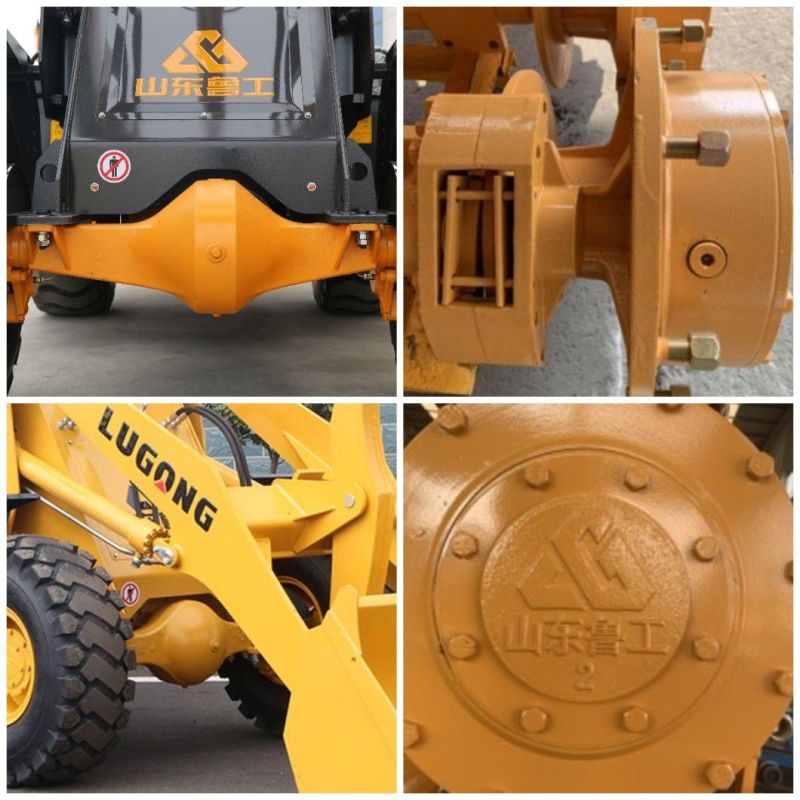 Lugong Brand LG939 Mini Wheel Loader Small Loader with EPA4 Euro 5 Engine, Front End Loader for Earthmoving