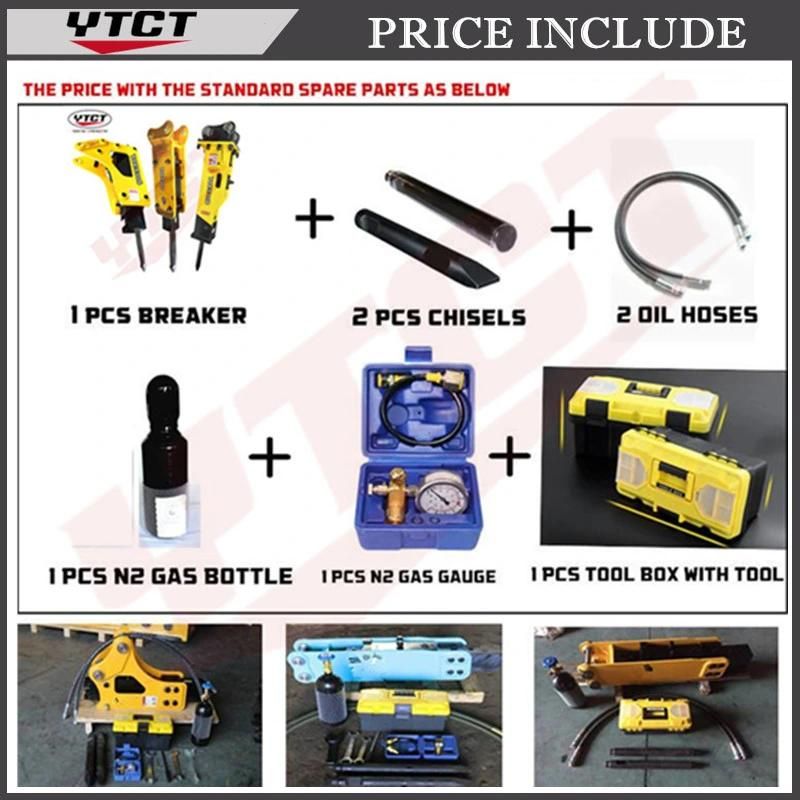Ytct Hydraulic Rock Breaker Hammer China Hammer for Any Brand Excavator