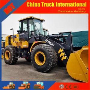 Construction Equipment Zl50gn 5 Ton Front Wheel Loader for Sale