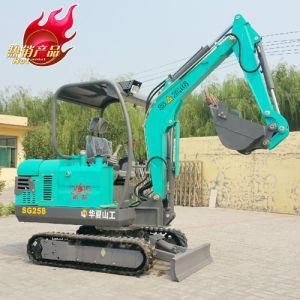 Mini Crawler Excavators Small Tracked Excavators with CE Certificate