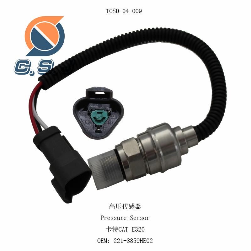 221-8859he02 High Pressure Sensor for Excavator Cat E320