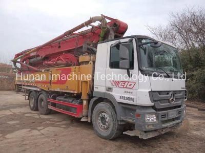Construction Machinery Concrete Equipment Pump Machine Used C10 Sy52m Pump Truck for Sale