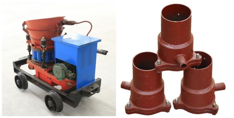 Explosion Proof Pz-7 Dry Mix Concrete Spraying Shotcrete Machine Factory