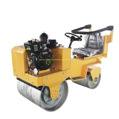 Road Construction Equipment Double Wheel Vibratory Roller Compactor