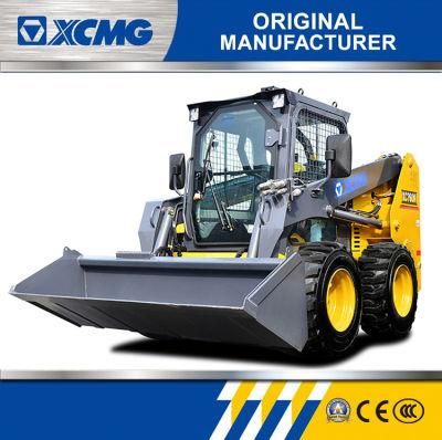 XCMG Official Mini Loader Xc760K Chinese Cheap New Hydraulic Micro Wheel Skid Steer Loader List with Attachments for Sale