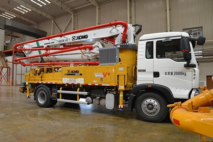 XCMG Schwing Concrete Pump Truck Hb30K China 30m Mini Small Truck Mounted Concrete Pump Truck with HOWO Chassis Price