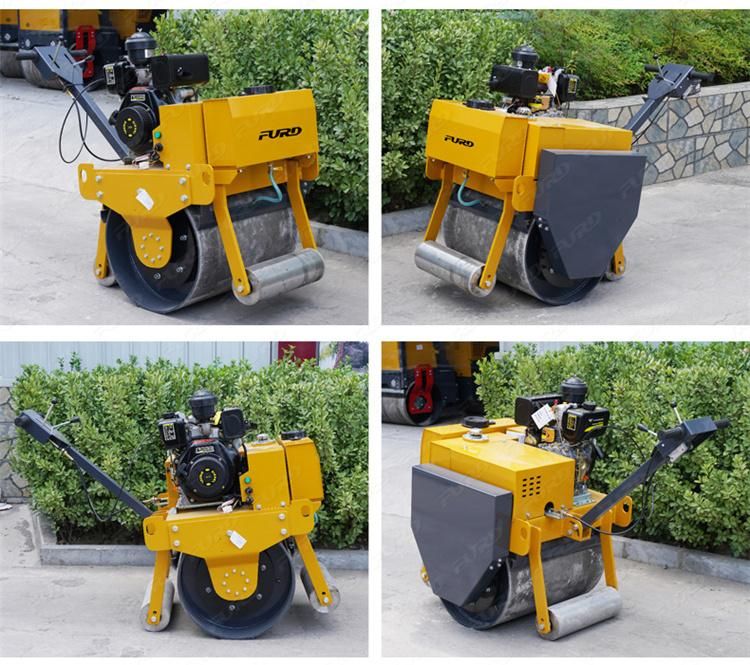 Hand Push 500kg Mini Vibratory Roller Compactor for Sale
