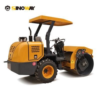 Mini Road Roller Compactor 4 Ton Small Soil Compactor