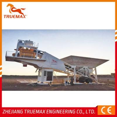 Truemax Cbp100m Mobile Concrete Batching Plant