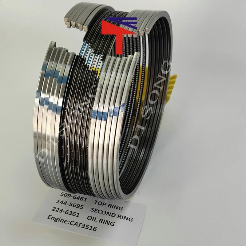 High Quality Diesel Engine Mechanical Parts Piston Ring 509-6461 144-5695 223-6361 for Engine Parts Cat3516 Generator Set