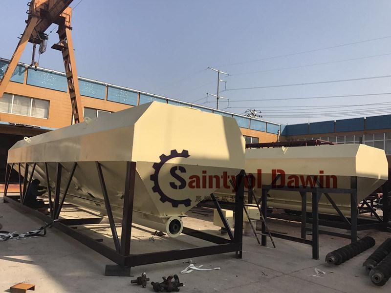 20t 25t 40t 60t MID Sizes Low Level Horizontal Cement Silos on Customized
